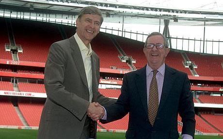 Peter Hill-Wood Arsenal chairman Peter HillWood would consider Middle