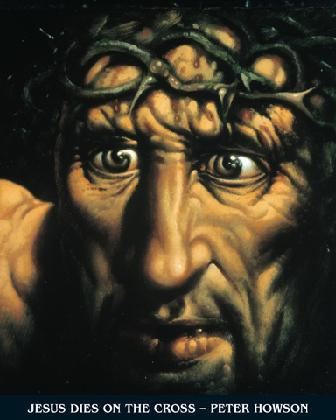Peter Howson Jesus Dies On The Cross Peter Howson Open Edition Print