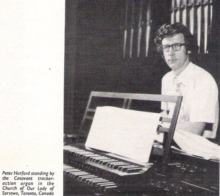 Peter Hurford Peter Hurford Organ Composer Short Biography