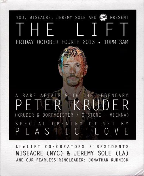 Peter Kruder Lotus Agency The Lift with Peter Kruder