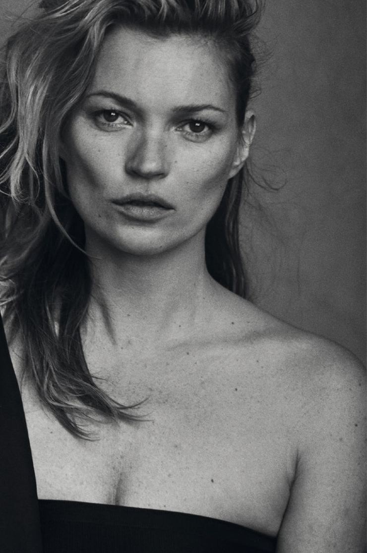 Peter Lindbergh Kate Moss Unphotoshoped by Peter Lindbergh KALTBLUT Magazine