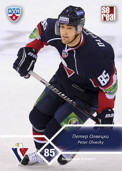 Peter Olvecky KHL Hockey cards 201213 Sereal Peter Olvecky SLO018