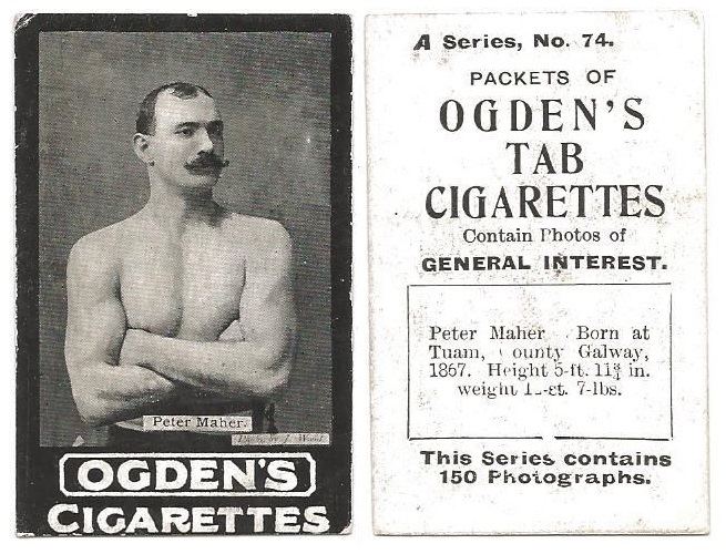Peter Maher (boxer) Peter Maher Irishborn World Heavyweight Boxing Champion 189596