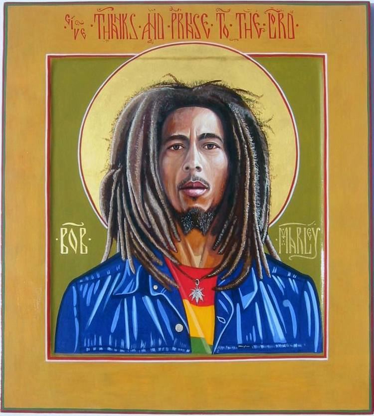 Peter Murphy (artist) Saatchi Art Bob Marley Icon by Peter Murphy