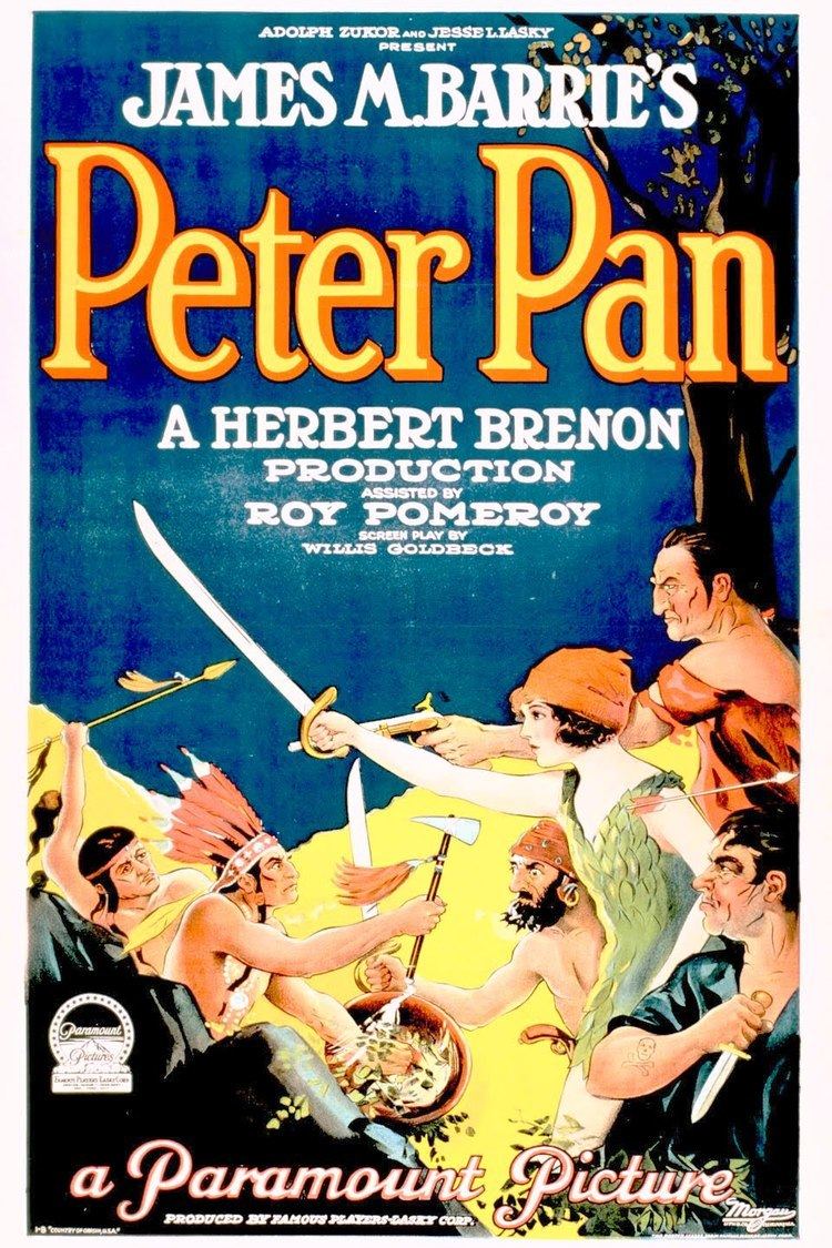 Peter Pan (1924 film) wwwgstaticcomtvthumbmovieposters177486p1774