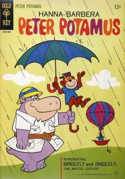 Peter Potamus Peter Potamus 1 Hanna Barbera Peter Potamus Issue