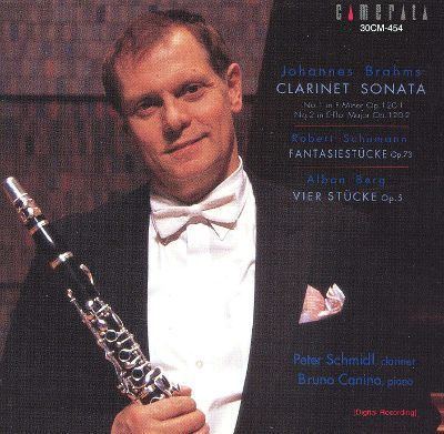 Peter Schmidl Brahms Clarinet Sonata Schumann Fantasiestcke Op 73