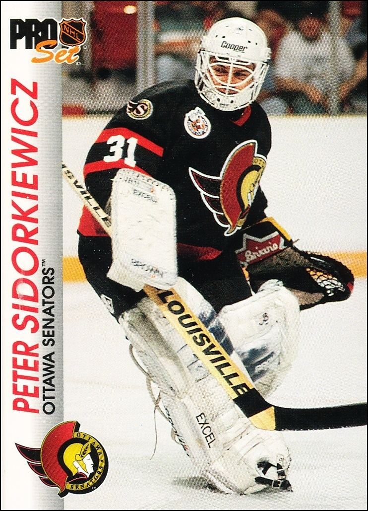 Peter Sidorkiewicz Hokejov karty Pro Set 199293 Peter Sidorkiewicz 125