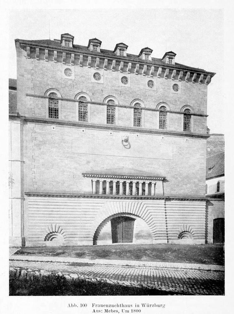 Peter Speeth The Womens Prison Wrzburg 1810 Peter Speeth architect