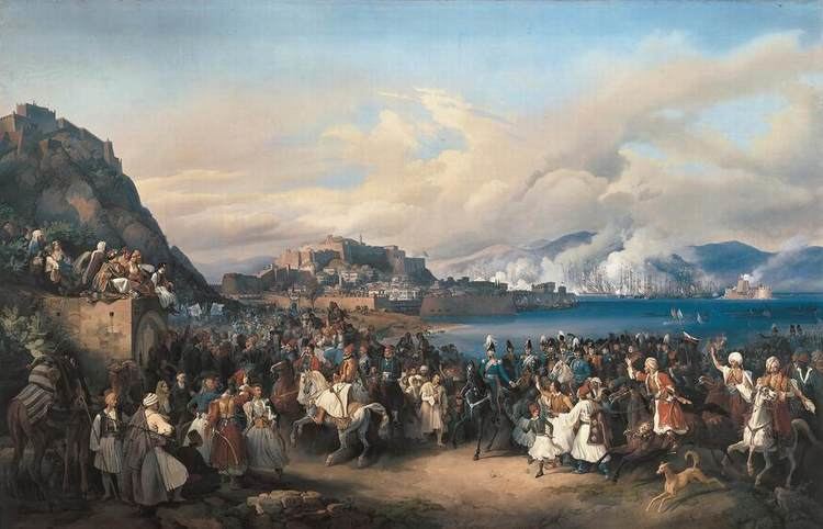 Peter von Hess The Entry of King Othon of Greece into Nauplia by HESS