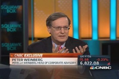 Peter Weinberg MampA deals rise as risk appetite increases