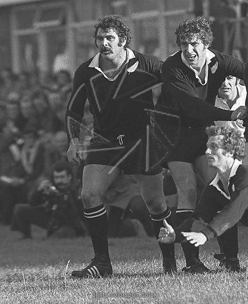 Peter Whiting (rugby union) All Blacks Keith Murdoch Peter Whiting and Lyn Colling face Western