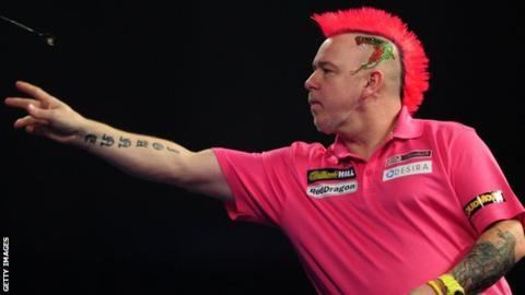 Peter Wright (American football) Premier League Darts Peter Wright keeps playoff hopes alive BBC