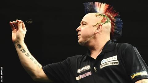 Peter Wright (American football) Premier League Darts Peter Wright hits 11950 average in Exeter