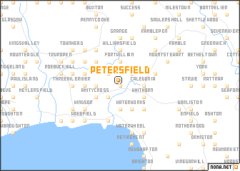 Petersfield, Jamaica Petersfield Jamaica map nonanet