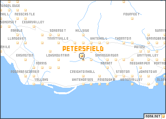 Petersfield, Jamaica Petersfield Jamaica map nonanet