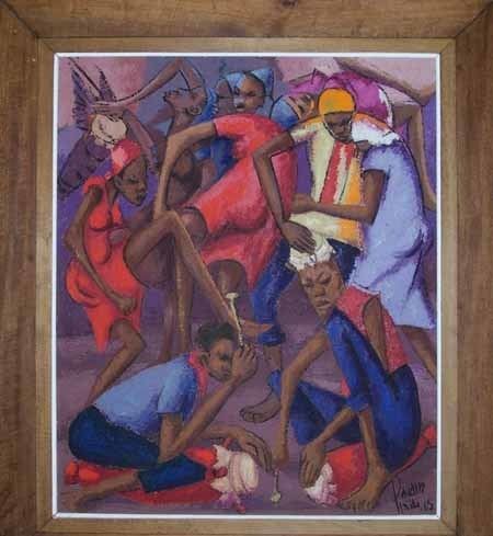 Petion Savain Haitian Art from Petion Savain from Galerie Macondo
