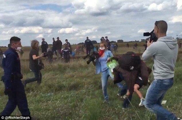 Petra László incident Hungarian camerawoman for N1TV Petra Laszlo faces criminal