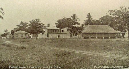 Pettit Barracks Zamboanga in the early 190039s