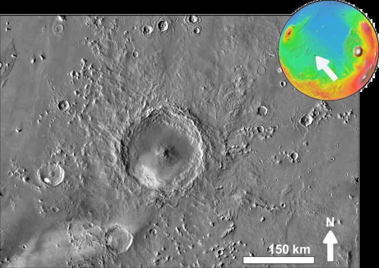 Pettit (Martian crater)