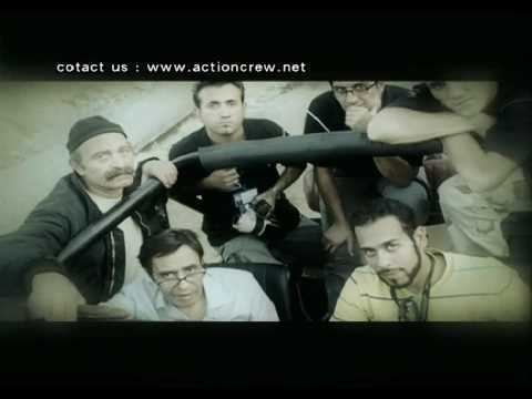Peyman Abadi Alireza Gharekhani wwwActioncrewnet Badalkaran Stuntman