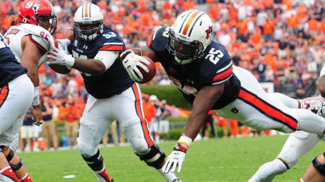 Peyton Barber Peyton Barber comes up big for Auburn again AuburnTigers