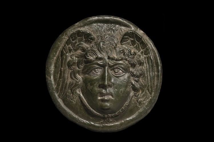 Phalera (military decoration) Roman Bronze Medusa Phalera with Silver Inlays Baidun Baidun