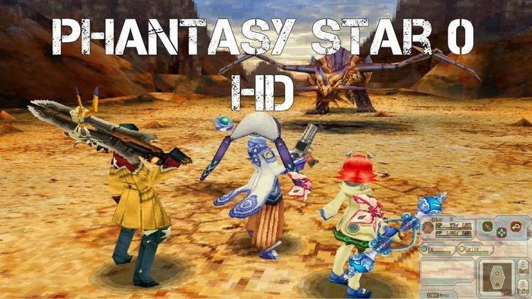 Phantasy Star 0 Phantasy Star Zero Game Highlights HD improved graphics YouTube