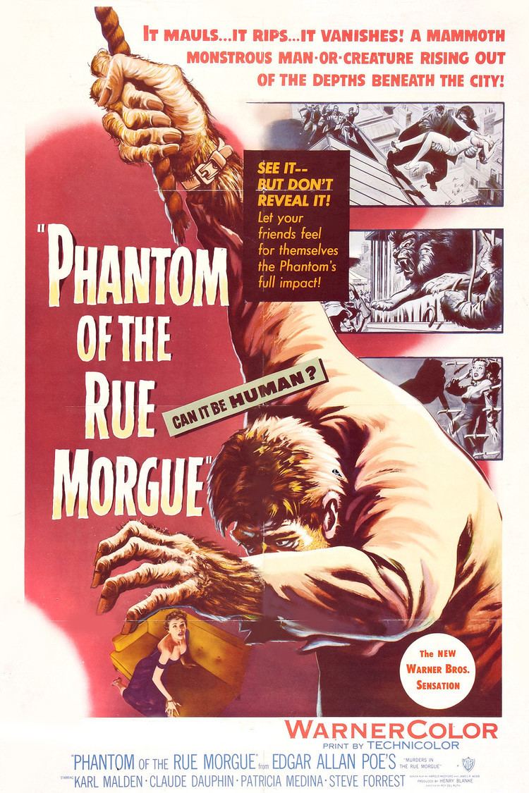 Phantom of the Rue Morgue wwwgstaticcomtvthumbmovieposters1966p1966p