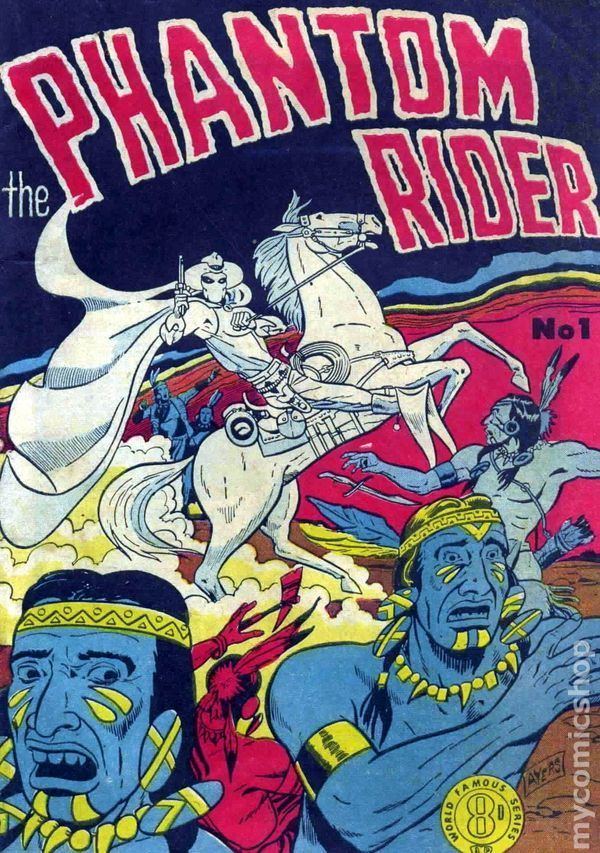 Phantom Rider Phantom Rider 1950 Circa Australian Edition comic books