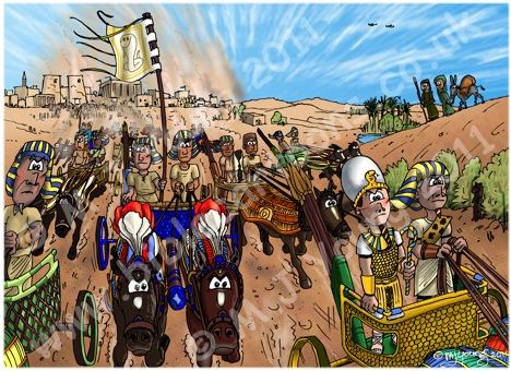 Pharaoh's Army Exodus 14 Parting of the Red Sea Scene 04 Pharaohs Flickr