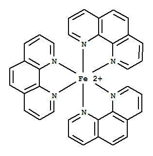 Phenanthroline Iron2tris110phenanthrolinekN1kN10 OC611 14708997