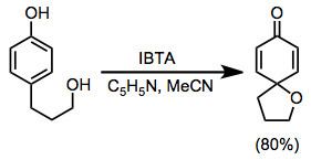 Phenol oxidation with hypervalent iodine reagents