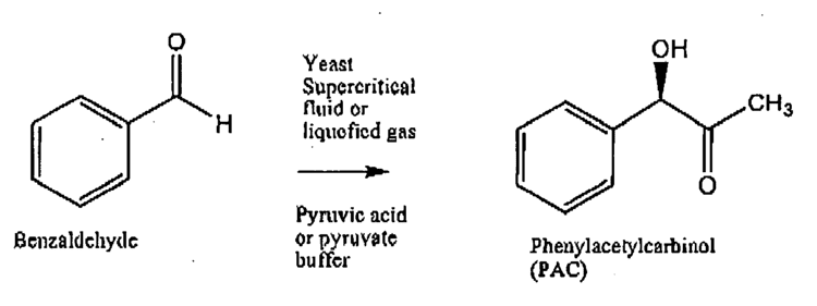 Phenylacetylcarbinol Patent EP1240347B1 Yeastbased process for production of lpac