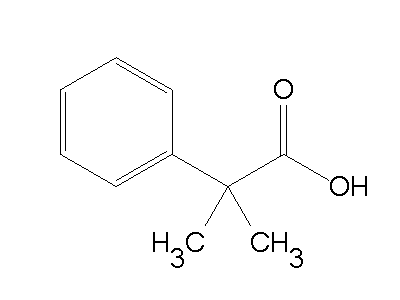 Phenylpropanoic acid 2methyl2phenylpropanoic acid C10H12O2 ChemSynthesis