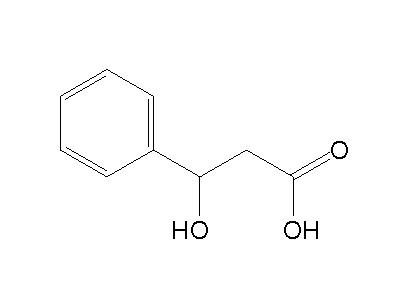 Phenylpropanoic acid 3hydroxy3phenylpropanoic acid C9H10O3 ChemSynthesis