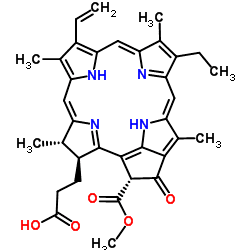 Pheophorbide A Pheophorbide A C35H36N4O5 ChemSpider