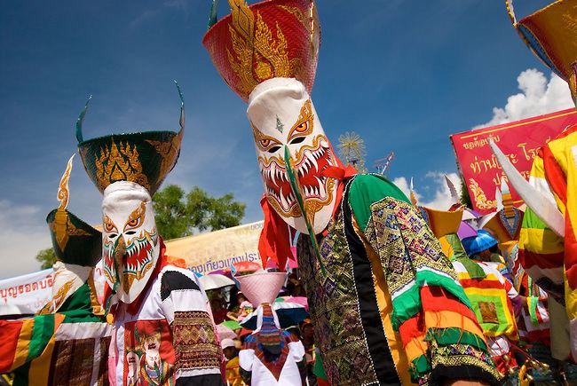 Phi Ta Khon Top 3 festivals in Thailand Asiatour online