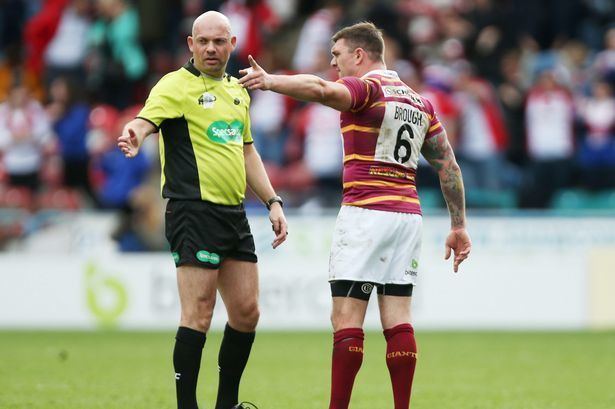 Phil Bentham Referee Phil Bentham has his say on the Huddersfield Giants drop