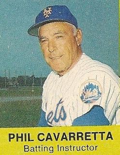 Phil Cavarretta centerfield maz The First Official Mets Batting Instructor Italian
