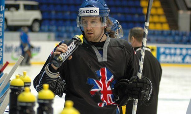 Phil Hill (ice hockey) Ice Hockey Devils star Phil Hill leads Team GB to great win in