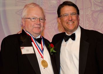 Phil Kirk 67 Alumnus Phil Kirk Receives NCs Highest Civilian Honor