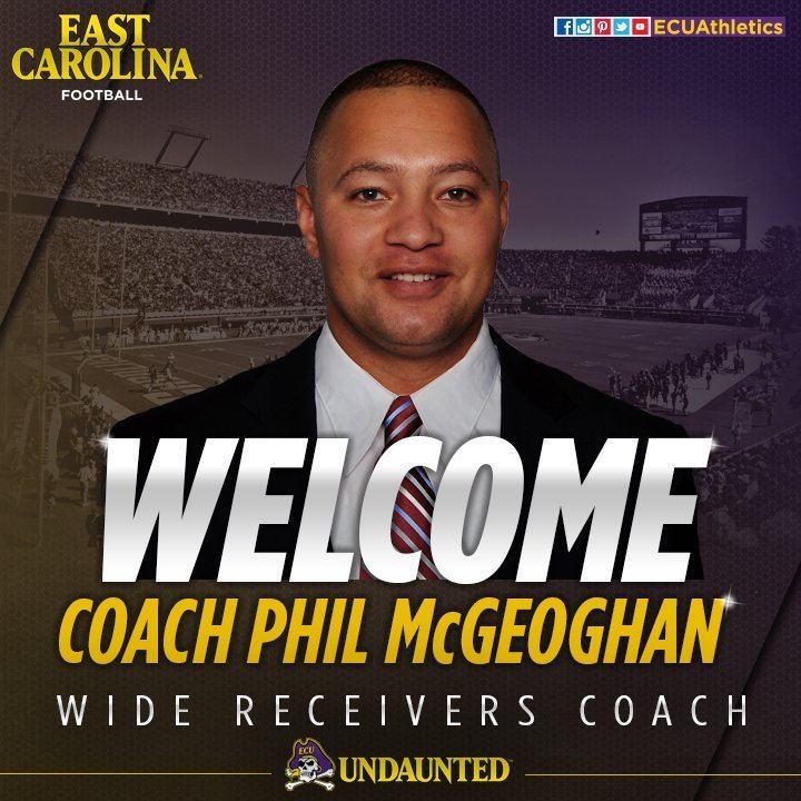 Phil McGeoghan ECUAthletics on Twitter ECUAthletics welcomes Phil McGeoghan