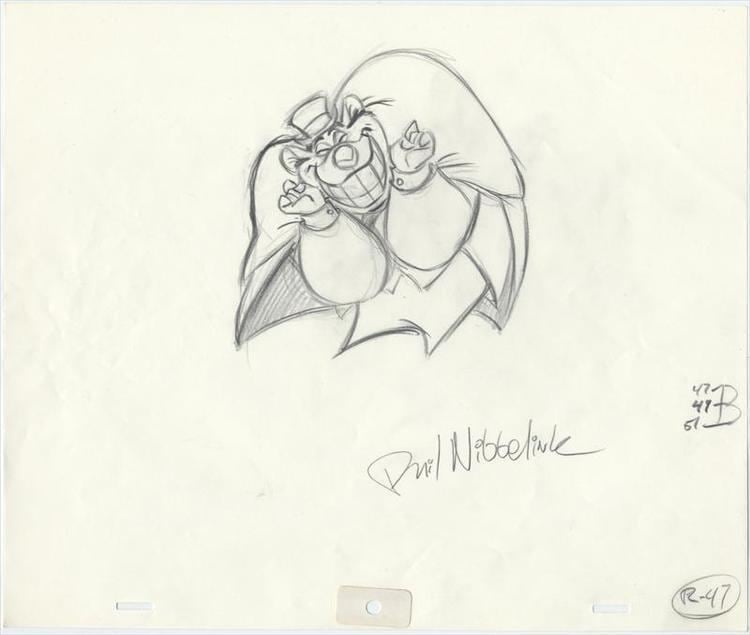 Phil Nibbelink auctionhowardlowerycom Disney THE GREAT MOUSE DETECTIVE Animator
