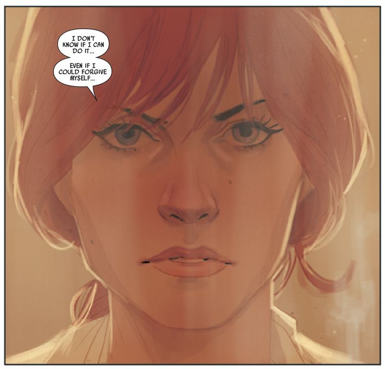 Phil Noto The cover for Black Widow 13 is beautiful Phil Noto