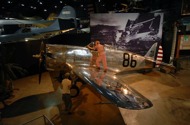 Phil Rasmussen Lt Phillip Rasmussen and His P36A National Museum of the US Air