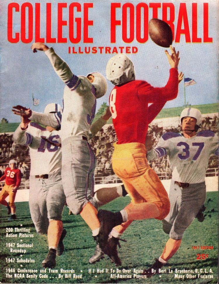 Phil Slosburg 1947 College Football Illustrated Annual magazine Phil Slosburg