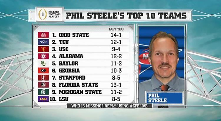 Phil Steele Phil Steele predicts College Football Playoff on ESPN Fanbuzz