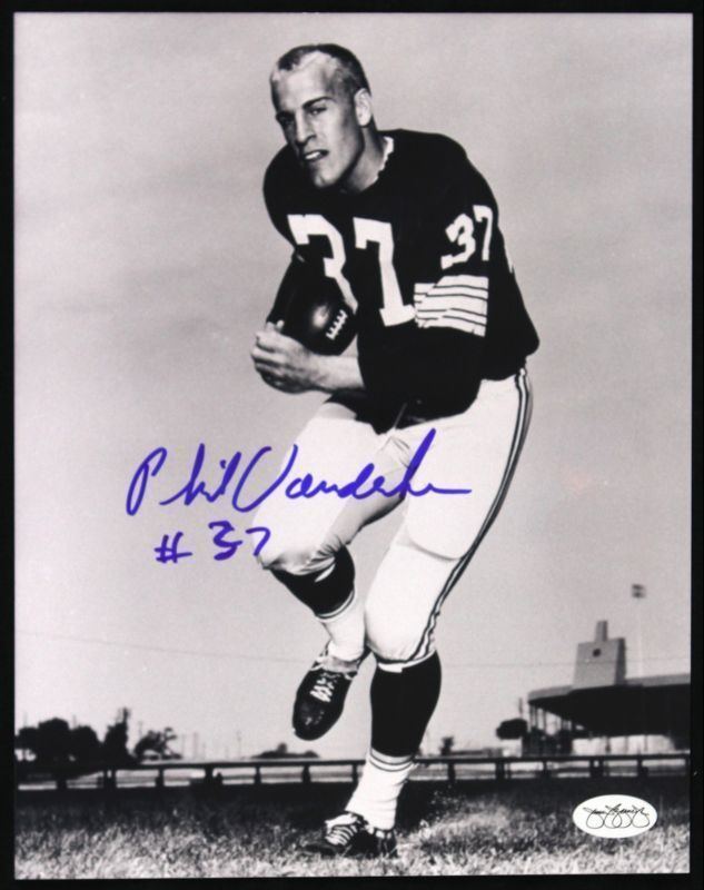 Phil Vandersea Item Detail 196669 Phil Vandersea Green Bay Packers Signed 8 x 10