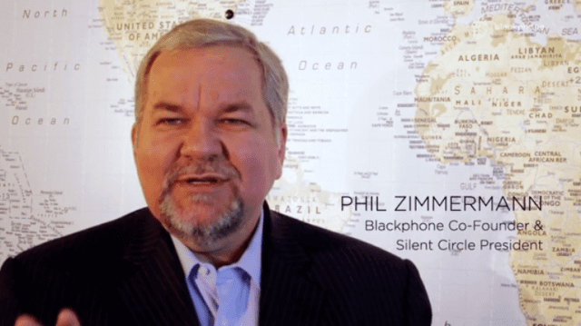 Phil Zimmermann Creator of PGP email encryption making secure Android Blackphone